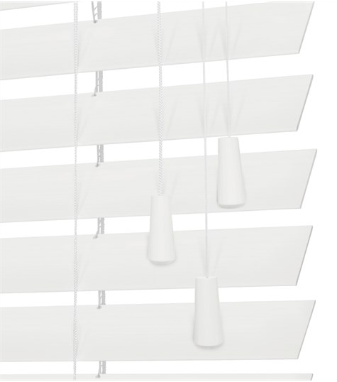 Aluminium jaloezie 25mm - Wit - Afbeelding 4